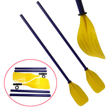 1 Pair 114cm/45inch Plastic Kayak Canoe Paddle Water Boat Rafting Oar Paddle Easy Carrying Paddle 2024 - buy cheap
