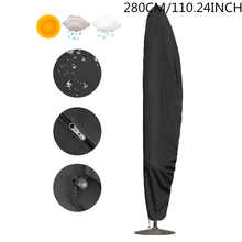 Водонепроницаемый Оксфордский наружный зонт, Солнцезащитный зонт, ткань для сада, всепогодный зонт для патио, дождевик, аксессуары 2024 - купить недорого