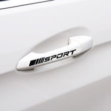 Adhesivo de manija para puerta de coche, accesorio deportivo para Mercedes Benz AMG w117 cla45 w205 c63 w212 e63 w207 w176 a45 x156 gla45, 4 unidades/lote 2024 - compra barato