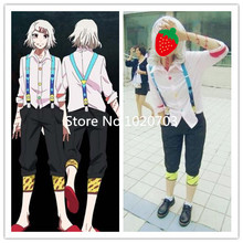 Free shipping Tokyo Ghoul Juuzou Suzuya Cosplay Costume Custom made 2024 - buy cheap