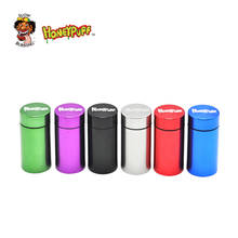 HONEYPUFF Airtight Smell Proof Aluminum Herb Container Ceramic Smoking Pipe Herb Grinder Portable Pill Box 2024 - buy cheap