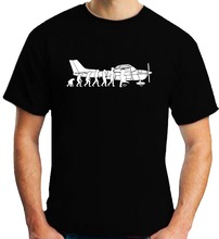 Camiseta de cuello redondo para hombre, ropa de marca de verano, Camiseta de cuello redondo con diseño de piloto, Flugzeug, arte divertido, avión, avión, Flug, 2019 2024 - compra barato