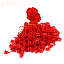 100pcs 7'' red hang tag string quanlity garment hang tag string cord for garment price tag seal tag 2024 - buy cheap