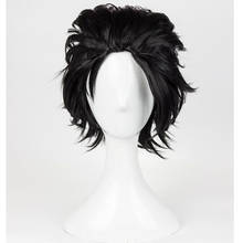 Final Fantasy VII Final Fantasy 7 FF7 Zack Fair Short Synthetic Hair Wig Styled Cosplay Wig + Wig Cap 2024 - buy cheap