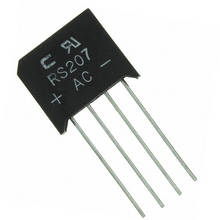 10PCS/LOT RS207 rectifier bridge chip 207 DIP4 10pcs/lot 2024 - buy cheap