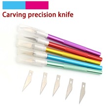 6pcs Engraving Utility Craft knives Metal Scalpel Knife Tools Wood Mobile Phone Laptop DIY Repair Cutting Stationery Tools 2024 - buy cheap
