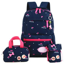 children school backpacks girls primary school bags kids printing schoolbags backpacks kids princess backpacks Mochila Infantil 2024 - buy cheap