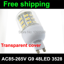 g9 bulb energy saving halogen led replacement 2-2.5W AC85-265v transparent cover  250lm 48SMD 3528 LED light 3 years warranty 2024 - buy cheap