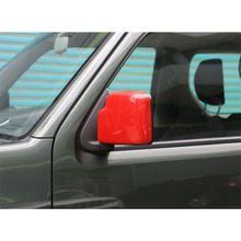 Moldura de moldura para espejo retrovisor de puerta de coche, cubierta de diseño de moldura para Jimny 2007-2015, 2 uds. 2024 - compra barato