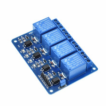 12V 4-Channel Relay Module Shield for Arduino ARM PIC AVR DSP Electronic 12V 4 Channel Relay module low level triggered 2024 - buy cheap