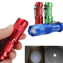 1pcs Powerful led Flashlight Aluminum Alloy Portable Mini Q5 LED Zoomable 2000Lumen Zoom Flashlight Torch Lamp AA Red/Blue/Green 2024 - buy cheap