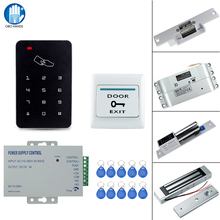 RFID Access Control Lock System Kit Set 125KHz EM Card Reader with 180KG Magnetic Lock/Electric strike Bolt Lock for home/office 2024 - buy cheap