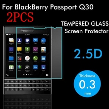 2 piezas de vidrio templado para Blackberry pasaporte Protector de pantalla película protectora para Blackberry Q30 de vidrio 2024 - compra barato