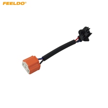 Feeldo 1 peça adaptador de farol de conversão de soquete h13 para h4 chicote # am5465 2024 - compre barato