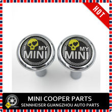 Mini botón de bloqueo de puerta para mini cooper F55 F56 F57 R55 R56 R60 F60, plástico ABS cromado, nuevo, 2 unids/set/juego 2024 - compra barato