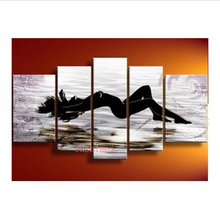 Hand Painted White Pictures On Wall Beauty Nude Women Landscape Oil Paintings On Canvas Wall Art Seascape For Living Room 2024 - buy cheap