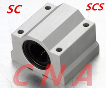 Bloque de rodamiento lineal SC20UU SCS20UU, 20mm, Unidad de deslizamiento, 20mm, 4 Uds. 2024 - compra barato