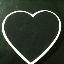 Mini Heart Shape Chalkboard Only Blackboard For Message Wall Decoration Wood Craft 1000piece 2024 - buy cheap