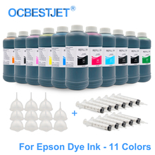 11x500ML Universal Dye Ink Refill Ink Kit For Epson Stylus Pro 7900 9900 7910 9910 4900 4910 SureColor P6000 P7000 P8000 P9000 2024 - buy cheap