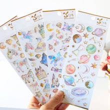 20sets /1lot Kawaii Stationery Stickers unicorn Diary Planner Decorative Mobile Stickers Scrapbooking DIY Craft Stickers 2024 - buy cheap