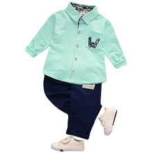 Комплекты одежды для маленьких мальчиков Весенняя детская одежда для мальчиков 2020 г. Комплекты из 2 предметов детская одежда спортивный костюм для мальчиков, комплекты От 1 до 5 лет 2024 - купить недорого