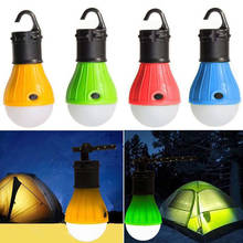 1PC Camping Lights LED Bulb Battery Powered Tent Light Hook Flashlight Tent Light Bulb 5 Colors Hanging Lamp Portable Lantern 2024 - buy cheap