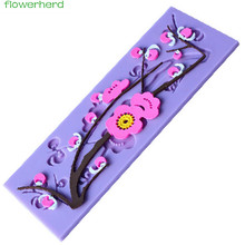 3D Plum blossom flower Silicone Cake Mold Kitchen Baking Mold Chocolate Silicone Mold Sugar Craft Fondant Cake Decoration Tools 2024 - buy cheap