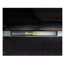 car sticker pedal Door strip scuff plate frame External LED threshold 4pcs For Nissan X-trail xtrail T32/Rogue 2014 2015 2016 2024 - buy cheap