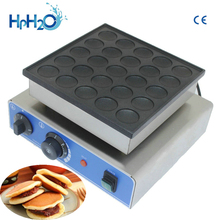 CE approved 110V/220V commercial  25 hole Dorayaki Pancake Maker mini pancake machine cast iron poffertjes pan with 25 dimples 2024 - buy cheap