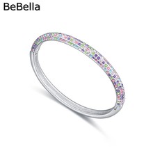 Женский браслет с кристаллами BeBella, стразы с чешским кристаллом, Рождественский подарок на день рождения 2024 - купить недорого