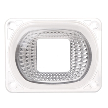 Reflector de lente LED para luces LED COB PC, lente + Reflector + anillo de silicona, cubierta de sombra 2024 - compra barato