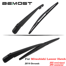 BEMOST Car Rear Windscreen Wiper Arm Blade Natural Rubber For Mitsubishi Lancer Hatch 355MM Hatchback 2014 2015 2016 2017 2018 2024 - buy cheap