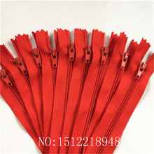 10pcs Red 3# Closed Nylon Coil Zippers Tailor Sewing Craft (12 Inch) 30 CM Crafter's &FGDQRS 2024 - buy cheap