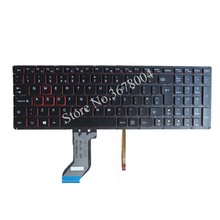 Novidade para lenovo ideapad y700 Y700-15ISK com teclado retroiluminado sem moldura notebook uk 2024 - compre barato