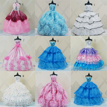 Multi Styles Evening Dress For Doll Wedding Dress Furniture For Dolls Puppet Clothes For Dolls Accessories 2024 - buy cheap