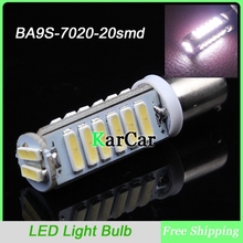 2PCS/Lot BA9S 7020 20SMD LED Clearance Lights Lamps, H6W Car Rear Side Marker Light Cheap Price Bulbs Free Shipping 2024 - buy cheap