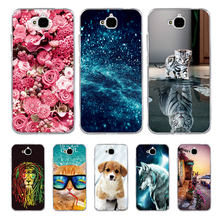 For Huawei Enjoy 5 2015 Case Cover Soft TPU For Huawei Honor Play 5X Pattern Back Case For Huawei Honor Y6 Pro Cover Capa Shell 2024 - buy cheap