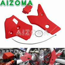 1Pair Red Supermoto Frame Guards Protector Motorcycles Frameguards Cover Kit For Honda CRF250L CRF250M CRF250Rally 2012-2017 2024 - buy cheap