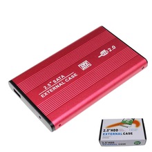 Caixa para exteriores, 2.5 polegadas, usb 2.0, sata, hd externo, até 3tb, hdd, disco rígido, hdd externo, capa para windows/mac 2024 - compre barato