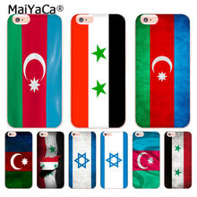 MaiYaCa Азербайджан Сирия флаг Израиля Мягкий ТПУ чехол для телефона iPhone 8 7 6 6S Plus X 5S 12pro SE 11 11pro max XS MAX XR чехол 2024 - купить недорого