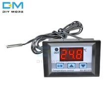 DC 12V 10A XH-W1321 LED Digital Temperature Thermostat Controller 10A Thermomter Control Switch Waterproof NTC Sensor 2024 - buy cheap
