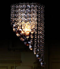 Модный Современный художественный высококачественный Хрустальный настенный светильник для дома, спальни, гостиной, украшение для стены, ажурный роскошный стиль 2024 - купить недорого