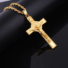 Jesus Crucifix Cross Pendant Necklace Jewelry 2024 - buy cheap