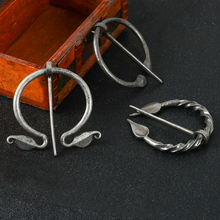 Broche vikingo Vintage, Pin de Metal, pasador, chal de hombro, bufanda, capa, joyería Medieval, insignia 2024 - compra barato