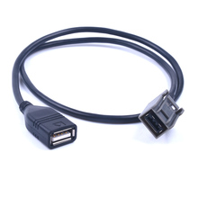 Brand New AUX USB CABLE ADAPTER 2008 ONWARD FOR HONDA for CIVIC for JAZZ/CR-V for ACCORD/CR-Z 09-13 MP3 2024 - buy cheap