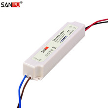 SANPU SMPS 12v 12w Waterproof LED Power Supply IP67 1a Constant Voltage Switch Driver 220v 230v ac-dc Lighting Transformer White 2024 - buy cheap