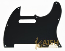 KAISH TL  Guitar Pick Guard Scratch Plate Black 3 Ply Fits TL Guitar 2024 - buy cheap