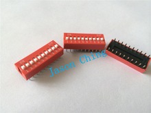 100pcs 10P 10 Position DIP Switch 2.54mm Pitch 2 Row 20 Pin Slide DIP Switch 2024 - buy cheap