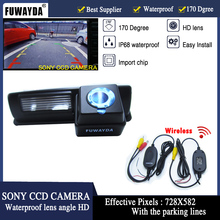 FUWAYDA Wireless SONYCCD Car REVERSE Rear View Mirror Image Guide Line CAMERA for Toyota PICNIC / ECHO VERSO / HARRIER / ALTEZZA 2024 - buy cheap