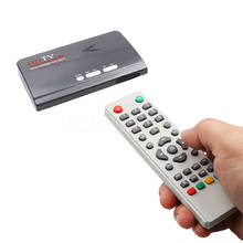 Digital DVB-T T2 dvbt2 TV Box VGA AV CVBS TV Receiver Converter With Remote Control HD 1080P VGA DVB-T2 TV Box 2024 - buy cheap